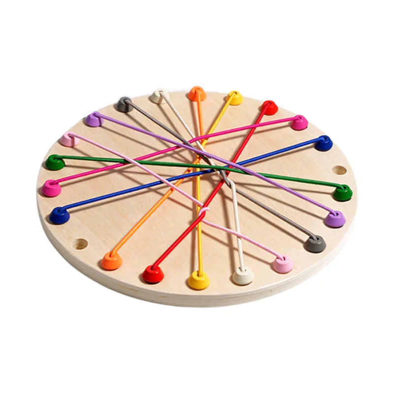 Montessori Sensory Rope Activity