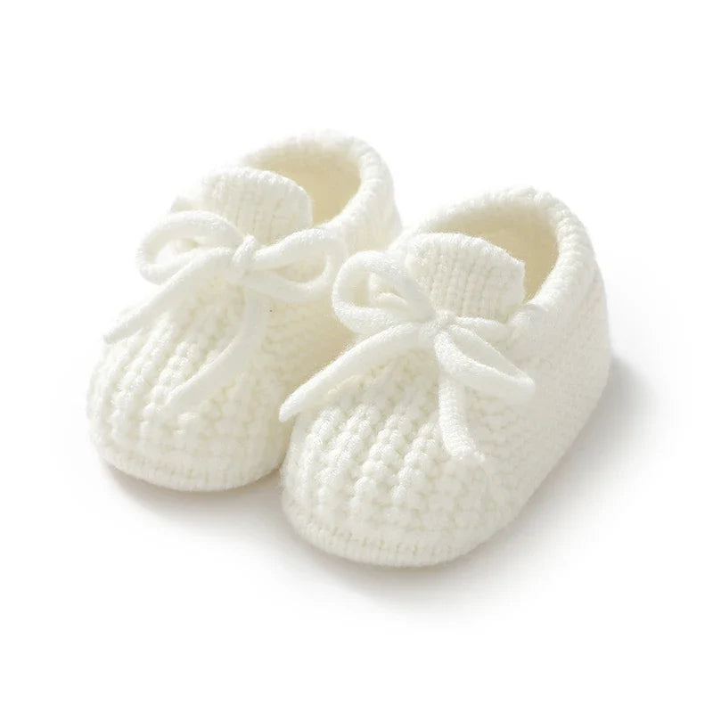 Cozy Knitted Baby Shoes