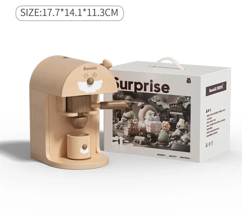 Kids' Wooden Coffee Maker Toy