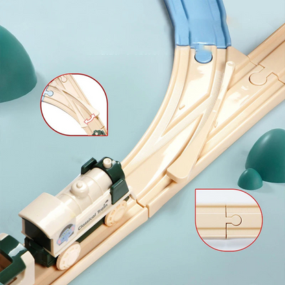 Build-Your-Own Electric Train Tracks - Engaging Educational Toy