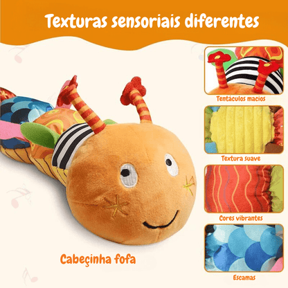 Plush Musical Caterpillar Toy for Infants
