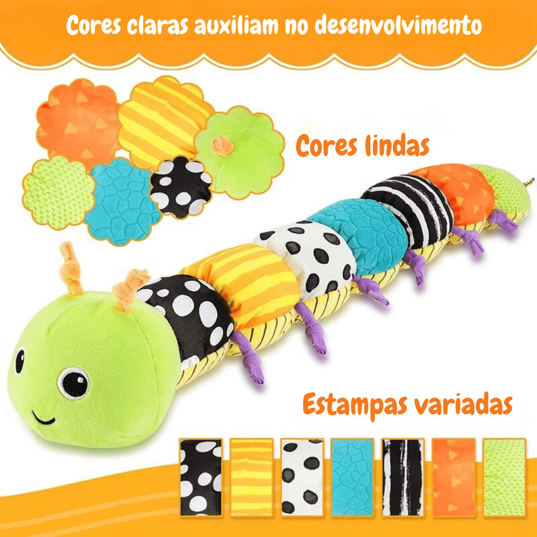Plush Musical Caterpillar Toy for Infants