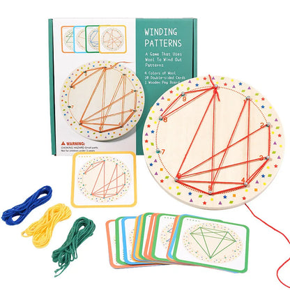 Montessori Knot and Climb Game