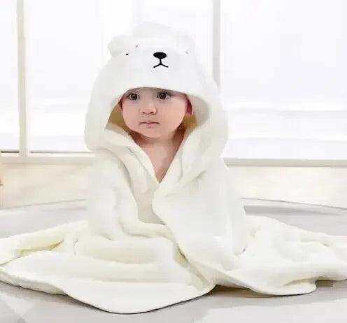 Cozy Kids' Hooded Bathrobe - Fun and Comfort Combined