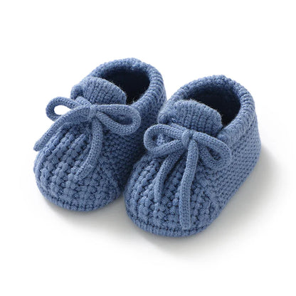 Cozy Knitted Baby Shoes