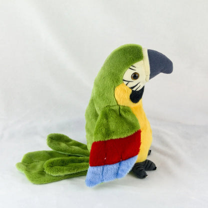 Interactive Talking Plush Parrot
