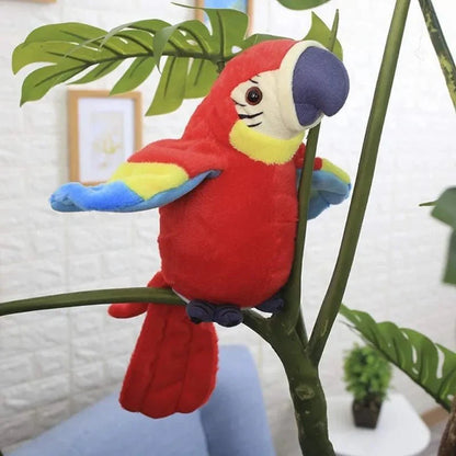 Interactive Talking Plush Parrot