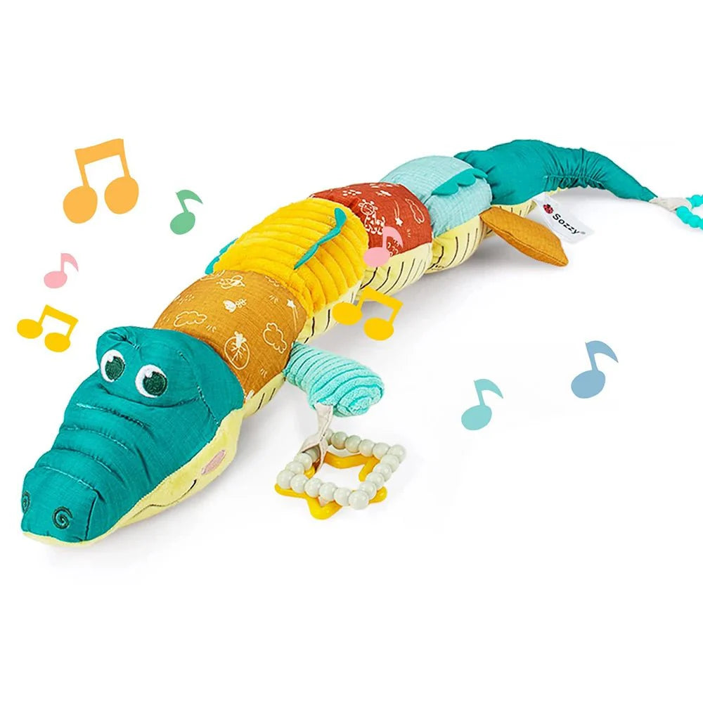 Plush Musical Caterpillar Toy for Infants
