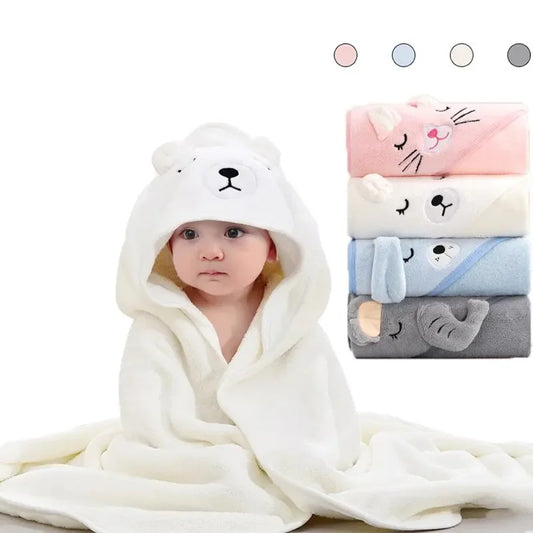 Cozy Kids' Hooded Bathrobe - Fun and Comfort Combined