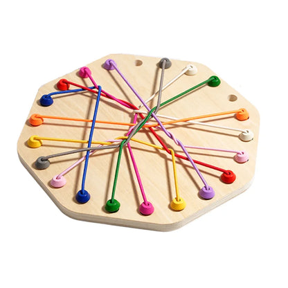 Montessori Sensory Rope Activity