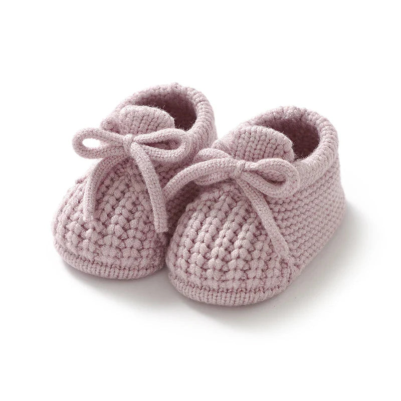 Cozy Knitted Baby Shoes