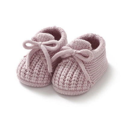 Cozy Knitted Baby Shoes