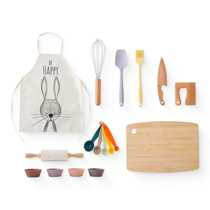 Set of Wooden Kitchen Utensils