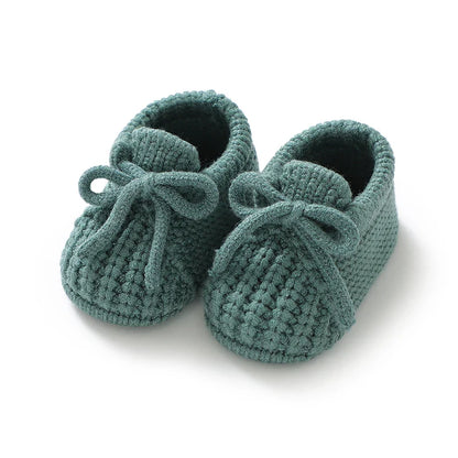 Cozy Knitted Baby Shoes