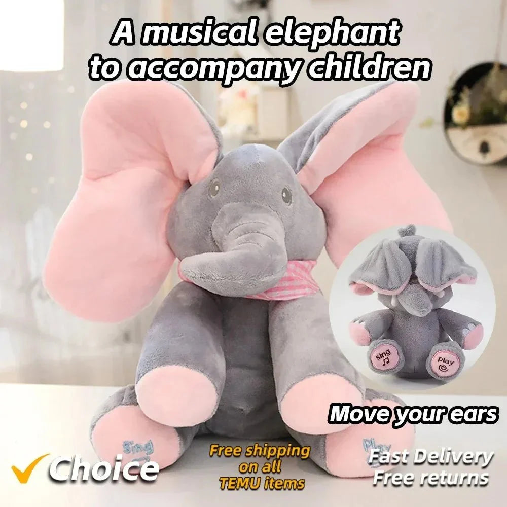 Engaging Elephant Plush Toy