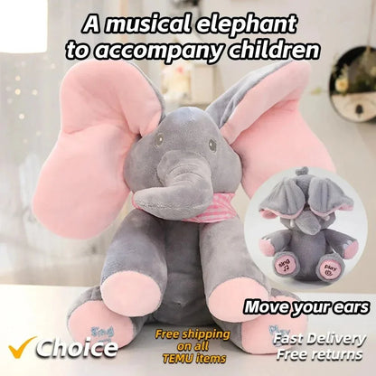 Engaging Elephant Plush Toy