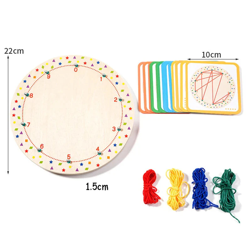 Montessori Knot and Climb Game