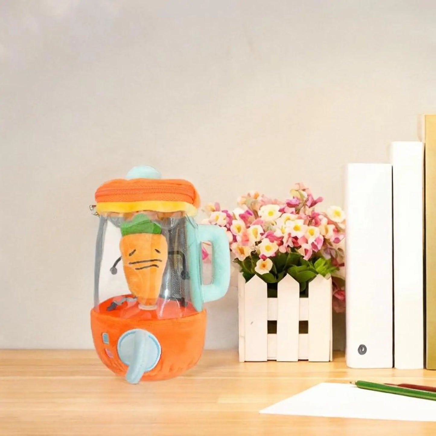Plush Carrot Blender Toy