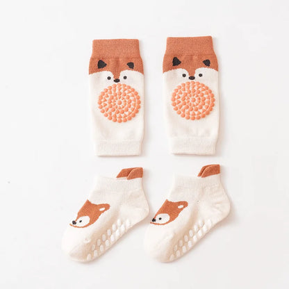 Baby Non-Slip Socks with Knee Pads