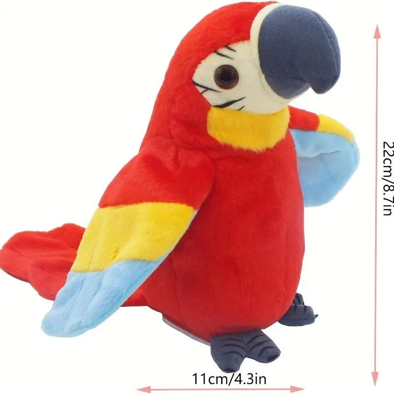 Interactive Talking Plush Parrot