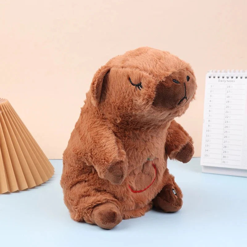Breathable Baby Capybara Plush Toy