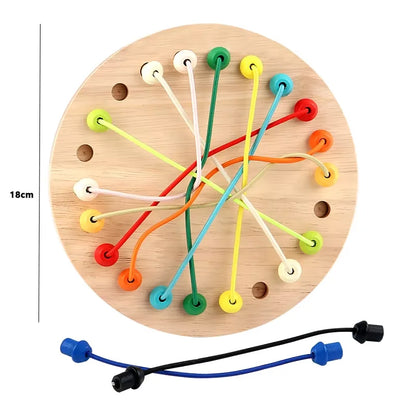 Montessori Sensory Rope Activity
