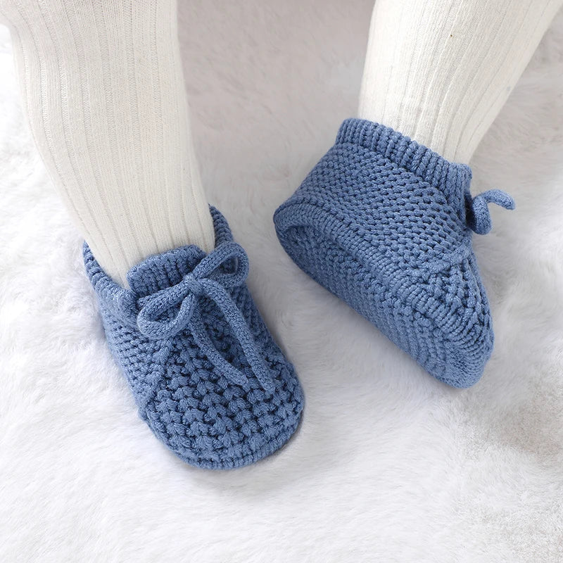 Cozy Knitted Baby Shoes