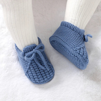 Cozy Knitted Baby Shoes