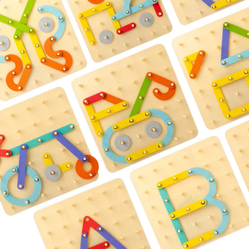 Imaginative Montessori Wooden Activity Board for Kids