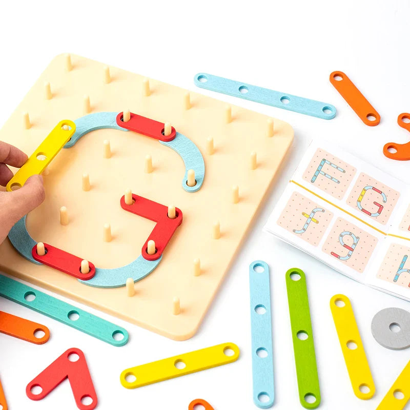 Imaginative Montessori Wooden Activity Board for Kids