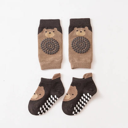Baby Non-Slip Socks with Knee Pads
