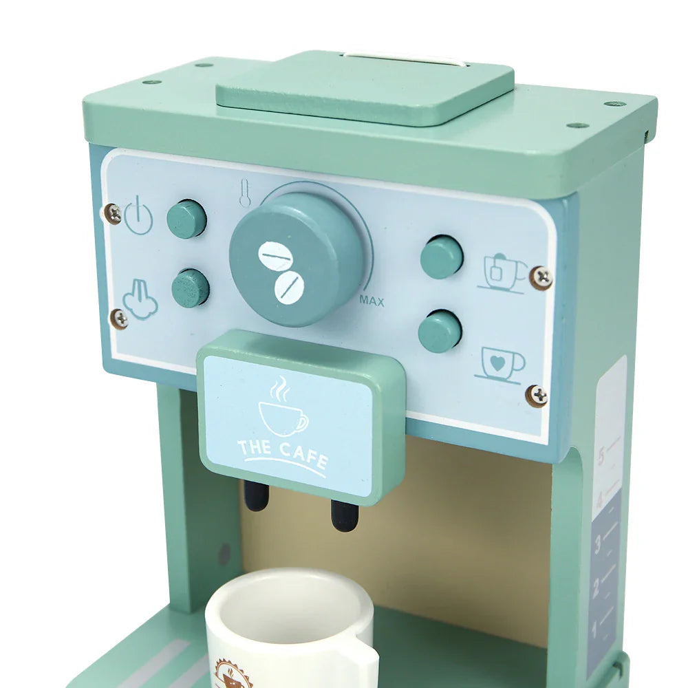 Kids' Wooden Coffee Maker - Imaginative Play Set