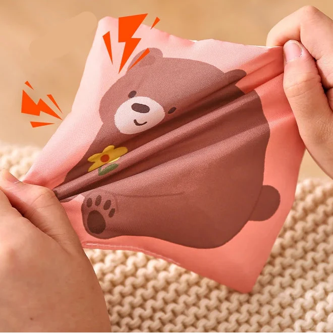 Montessori Sensory Fabric Discovery Box