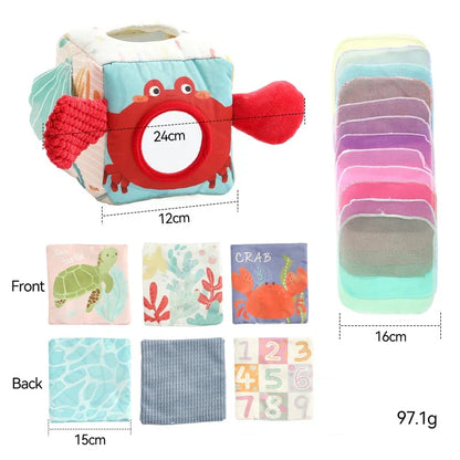 Montessori Sensory Fabric Discovery Box
