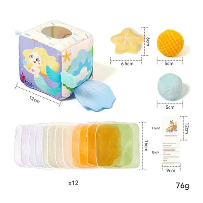 Montessori Sensory Fabric Discovery Box