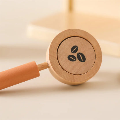 Wooden Espresso Maker Toy