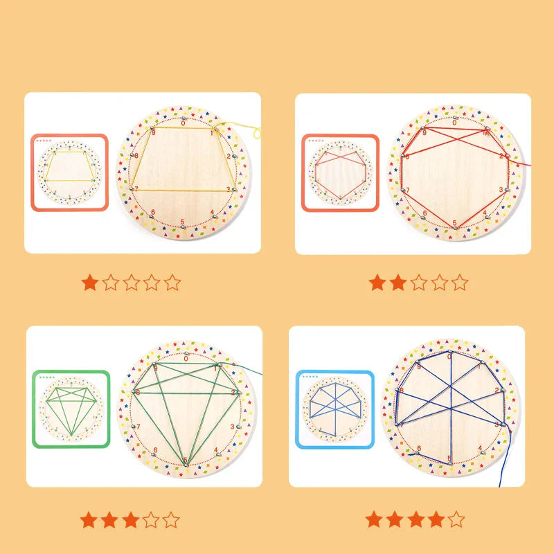 Montessori Knot and Climb Game