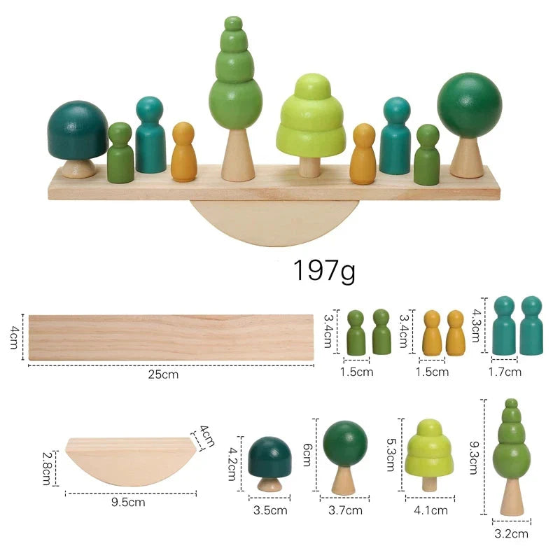Montessori Stacking Block Set