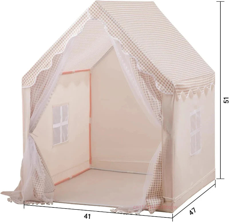Kids' Tent with Starry Lights