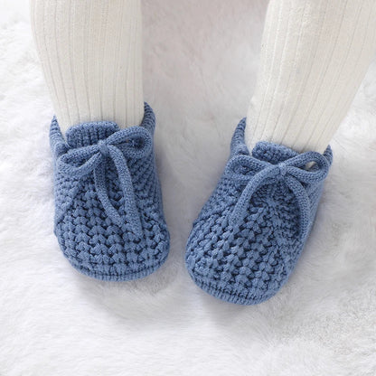 Cozy Knitted Baby Shoes