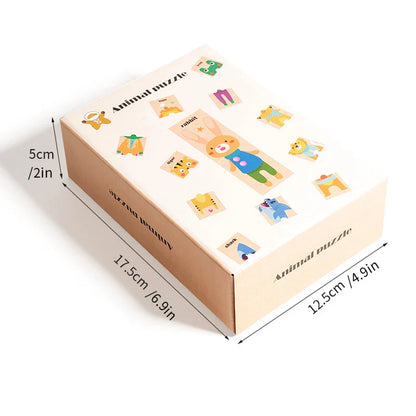 Wooden Animal Puzzle for Learning