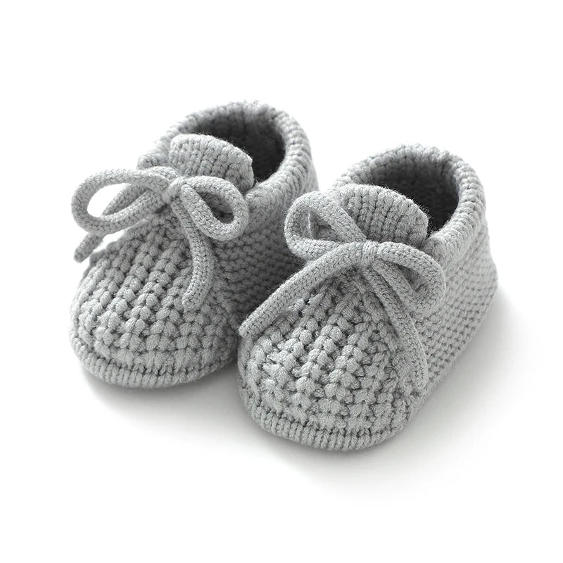 Cozy Knitted Baby Shoes