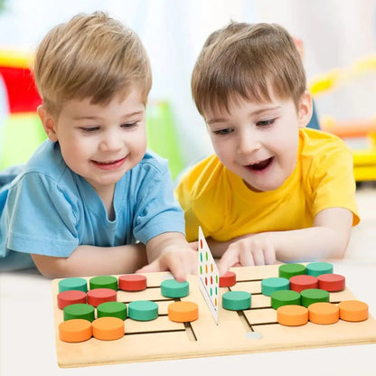 Wooden Slide Puzzle for Montessori Learning
