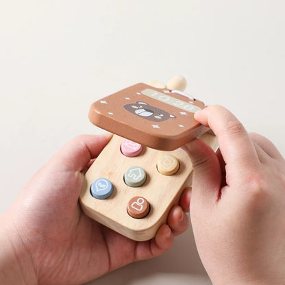 Montessori-Inspired Toy Phone