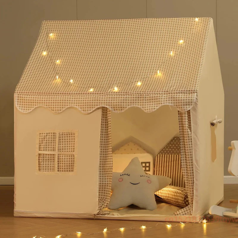 Kids' Tent with Starry Lights