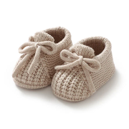 Cozy Knitted Baby Shoes