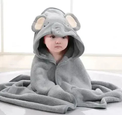 Cozy Kids' Hooded Bathrobe - Fun and Comfort Combined