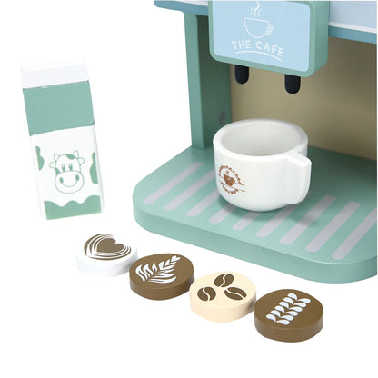 Kids' Wooden Coffee Maker - Imaginative Play Set
