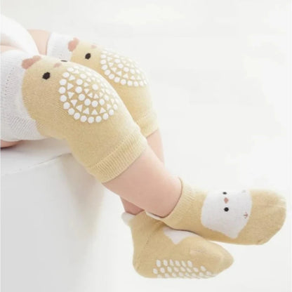 Baby Non-Slip Socks with Knee Pads