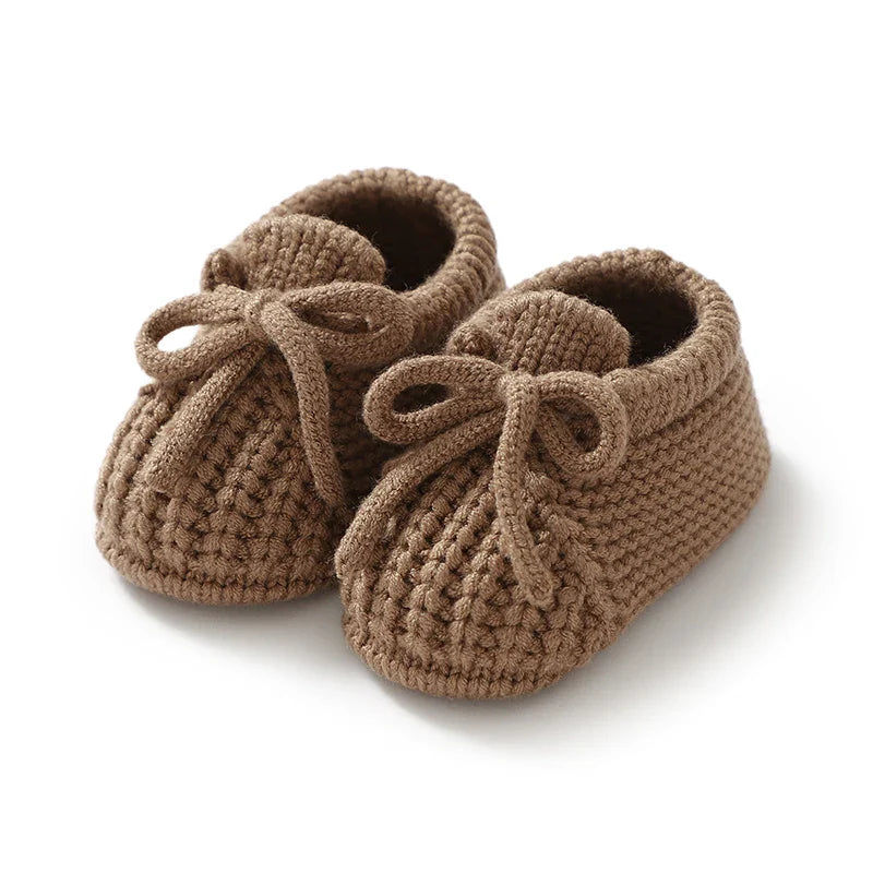 Cozy Knitted Baby Shoes